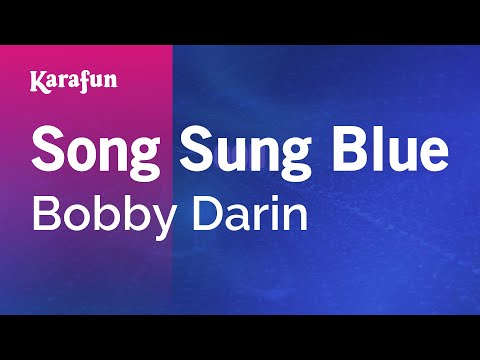 Bobby Darin - Song Sung Blue
