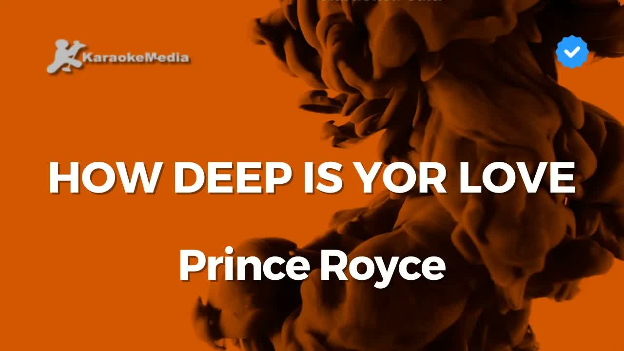 Prince Royce - How deep is yor love