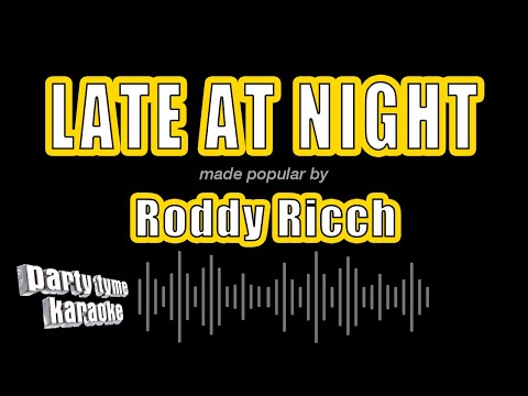 Roddy Ricch - Late At Night