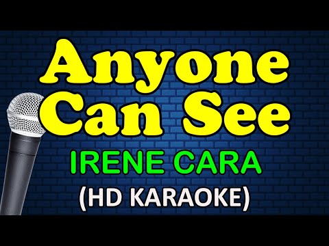 Irene Cara - ANYONE CAN SEE