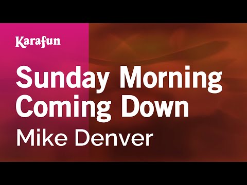 Mike Denver - Sunday Morning Coming Down