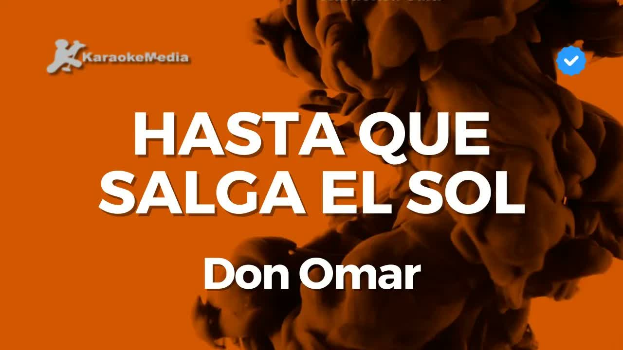Don Omar - Hasta que salga el sol