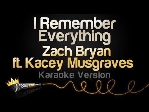 Zach Bryan, Kacey Musgraves - I Remember Everything