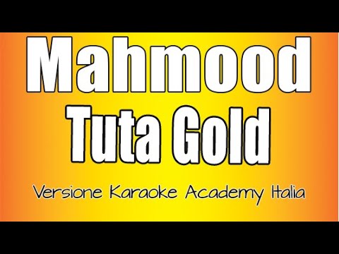 Mahmood - Tuta Gold