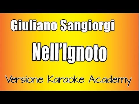 Giuliano Sangiorgi - Nell'ignoto Frozen 2 - 1 semitono