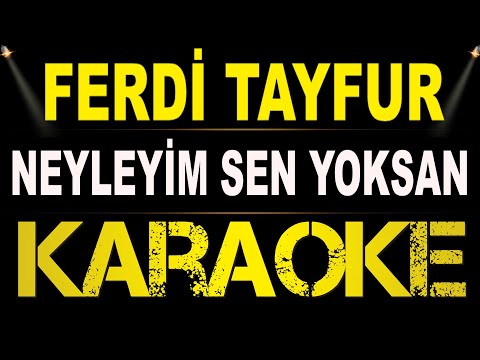 Ferdi Tayfur - Neyleyim Sen Yoksan Eğer