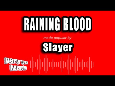 Slayer - Raining Blood