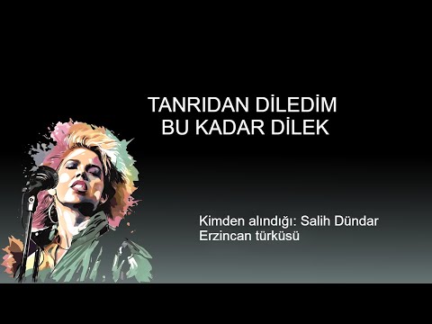 TANRIDAN DILEDIM BU KADAR DILEK