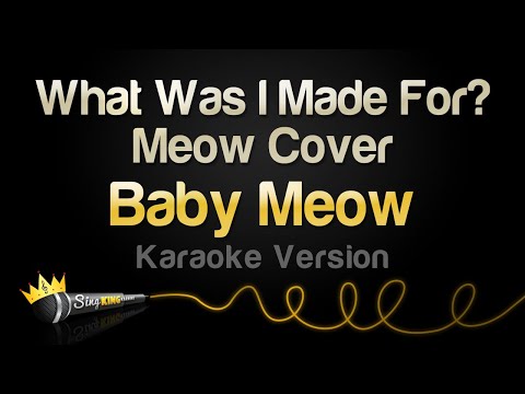 Baby Meow - What Was I Made For? - Meow Cover
