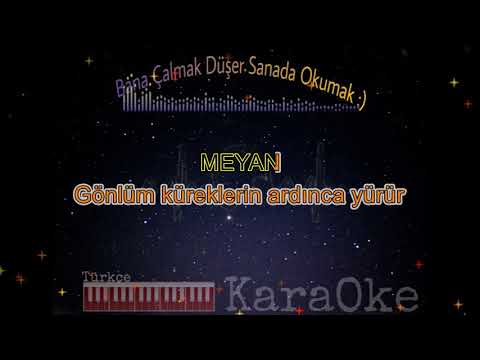 Sandalcı Karaoke (Müslüm Gürses-Vahdet Vural)Türkçe Piano Karaoke 2Ayrı Ton Mi ve Si
