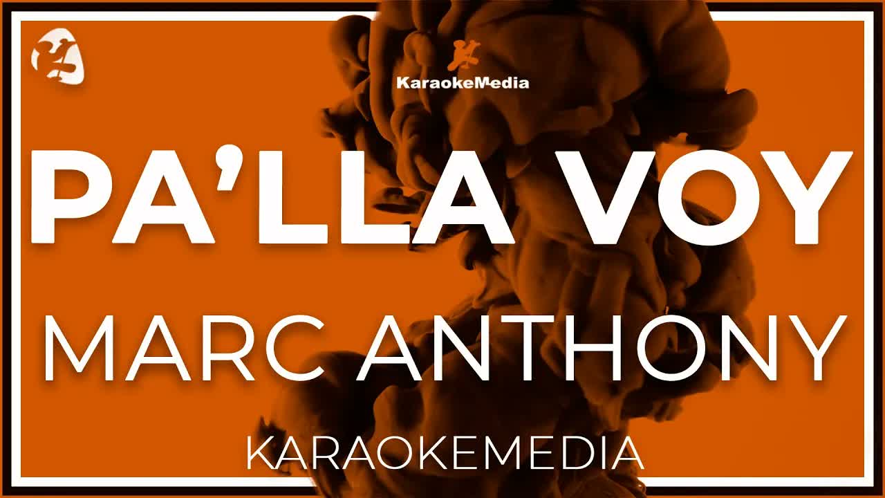 Marc Anthony - Pa'lla Voy