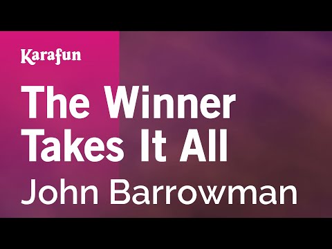 John Barrowman - The Winner Takes It All