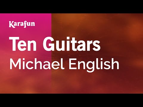 Michael English - Ten Guitars