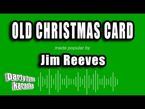 Jim Reeves - Old Christmas Card