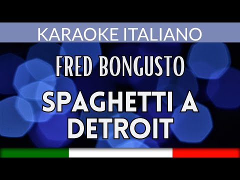Fred Bongusto - Spaghetti a Detroit Italiano