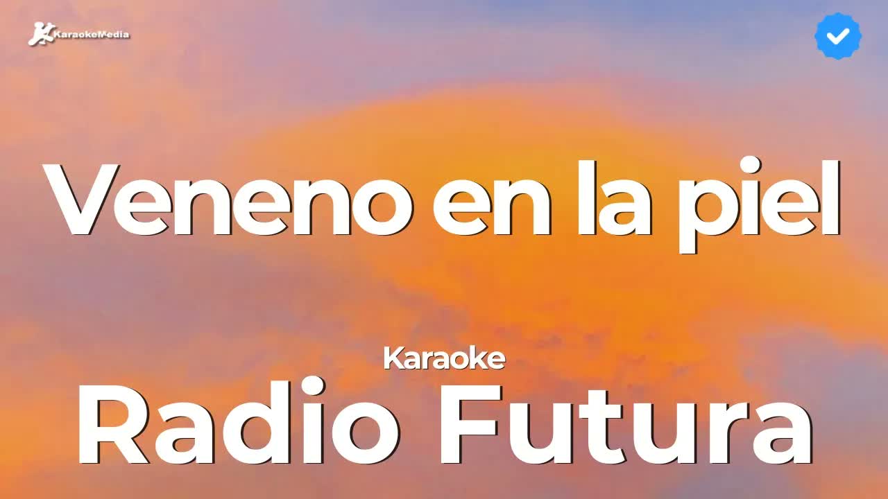 Radio Futura - Veneno en la piel | Instrumental y letra