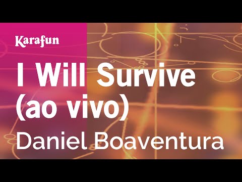 Daniel Boaventura - I Will Survive (ao vivo)