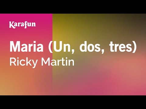Ricky Martin - Maria (Un, dos, tres)
