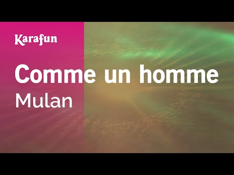 Mulan - Comme un homme