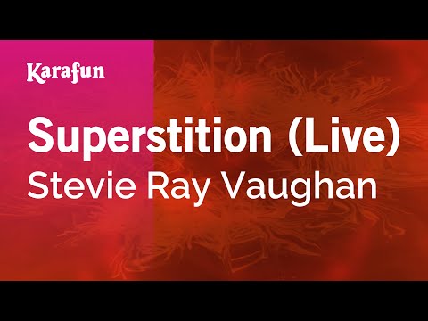 Stevie Ray Vaughan - Superstition (live)