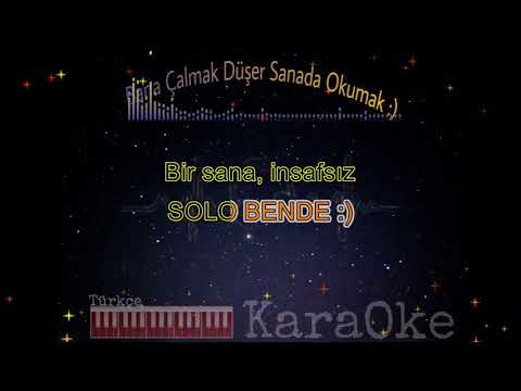 Bir Sana Yandım ben(İbrahim Erkal-Adem Kılıççı)Türkçe Piano