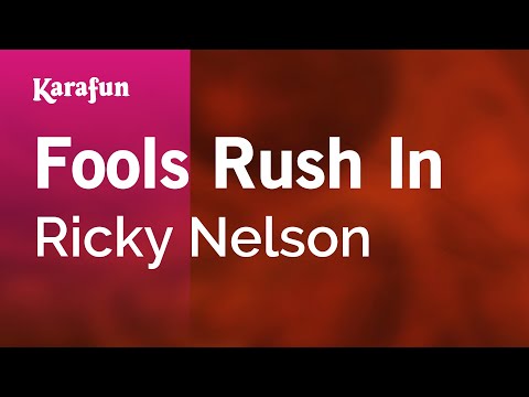 Ricky Nelson - Fools Rush In