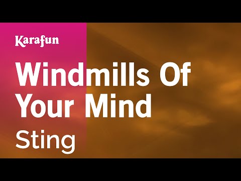 Sting - Windmills of Your Mind