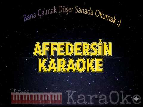 Demet Akalın - Affedersin Karaoke