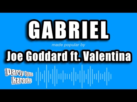 Joe Goddard feat. Valentina - Gabriel