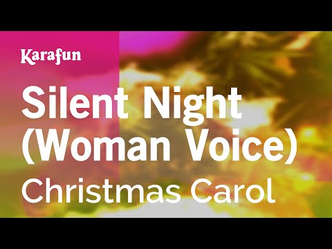 Christmas Carol - Silent Night (woman voice)