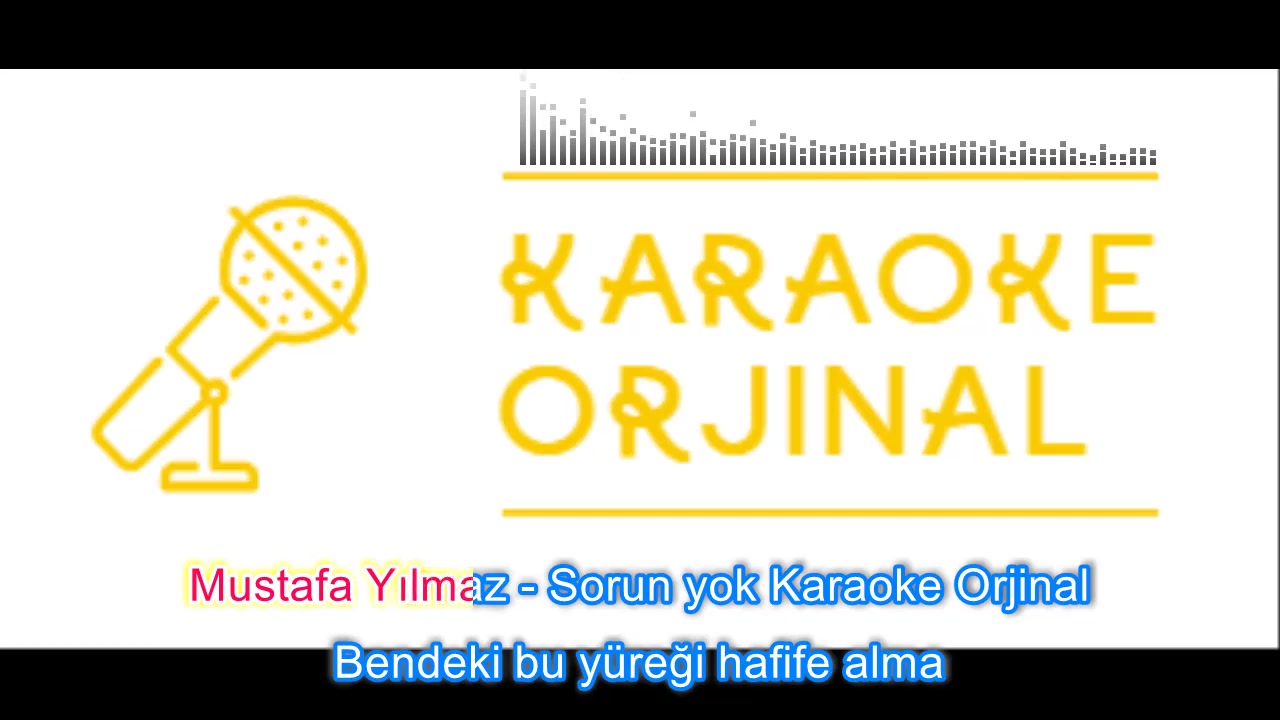 Mustafa Yılmaz - Sorun Yok Orjinal