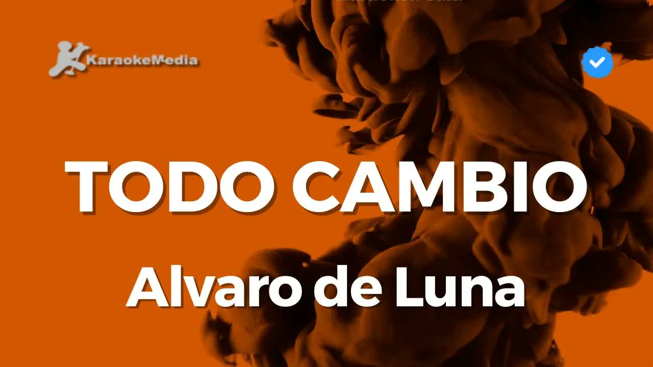 Alvaro de Luna - Todo cambio