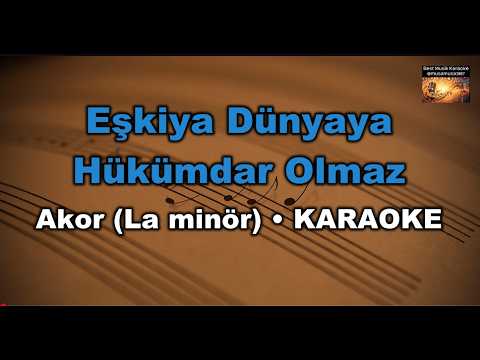 Eşkiya Dünyaya Hükümdar Olmaz (Akor/Am/La minör) Karaoke / Md Altyapı Cover / Lyrics