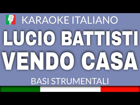 LUCIO BATTISTI - VENDO CASA