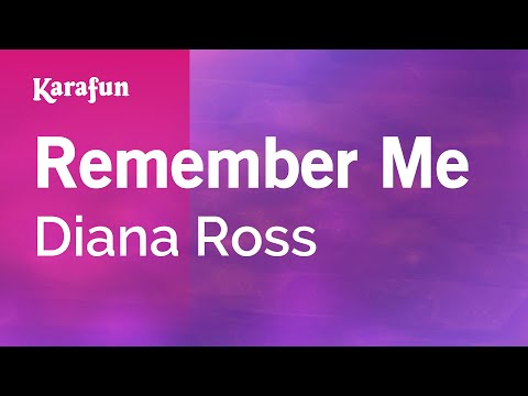 Diana Ross - Remember Me