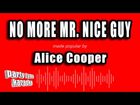 Alice Cooper - No More Mr. Nice Guy