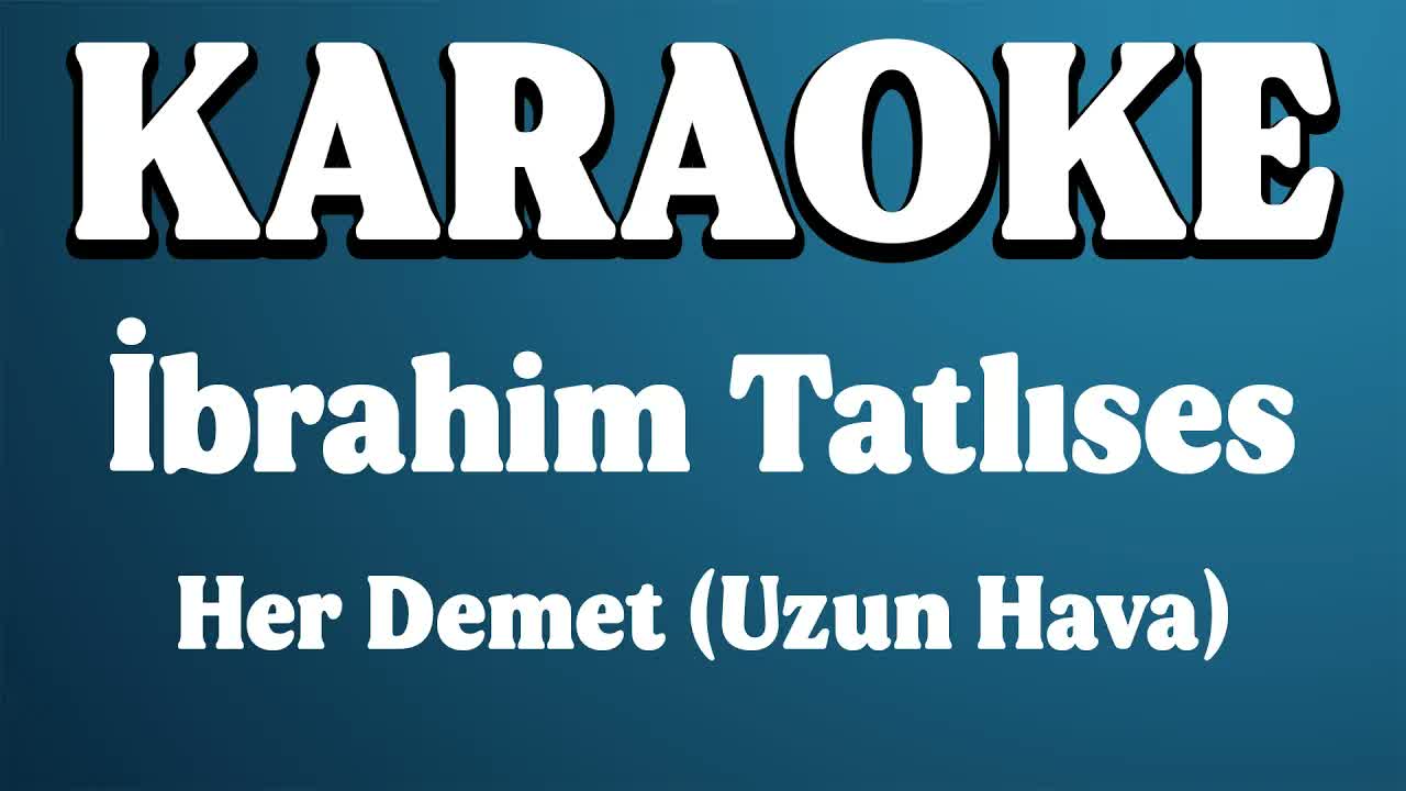 İbrahim Tatlıses - Her Demet (Uzun Hava)