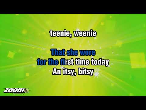 Brian Hyland - Itsy Bitsy Teenie Weenie Yellow Polka Dot Bikini Lyrics On Screen