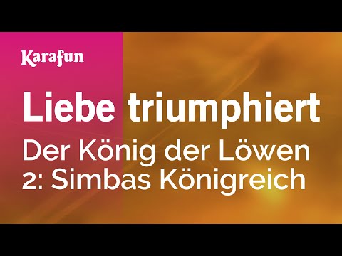 The Lion King 2 - Liebe triumphiert