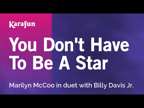 Marilyn McCoo & Billy Davis Jr. - You Don't Have to Be a Star