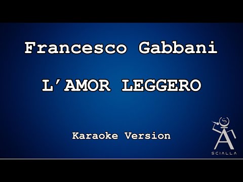 Francesco Gabbani - L’amor Leggero