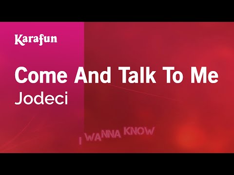 Jodeci - Come & Talk to Me