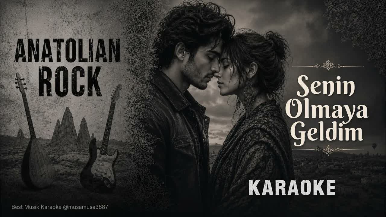 Senin Olmaya Geldim -Anatolian Rock - (Akor/Gm/Sol minör)