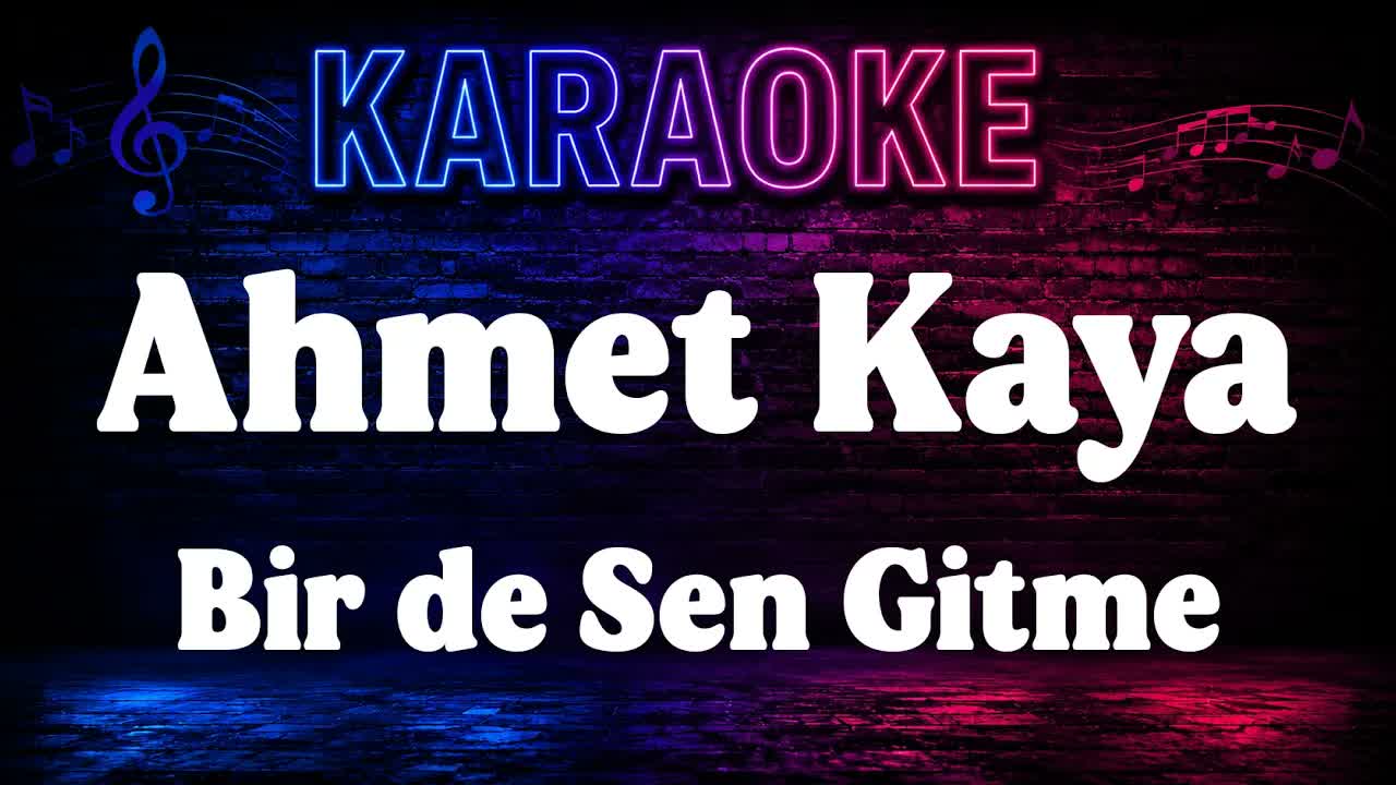 Ahmet Kaya - Bir de Sen Gitme