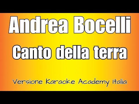 Andrea Bocelli - Canto Della Terra