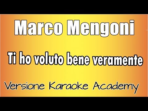 Marco Mengoni - Ti ho voluto bene veramente