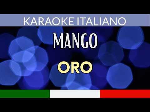 Mango - Oro (Base pop d'autore con testo)