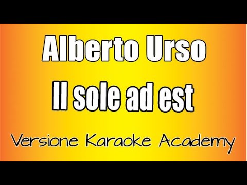 Alberto Urso - Il sole ad est Sanremo 2020