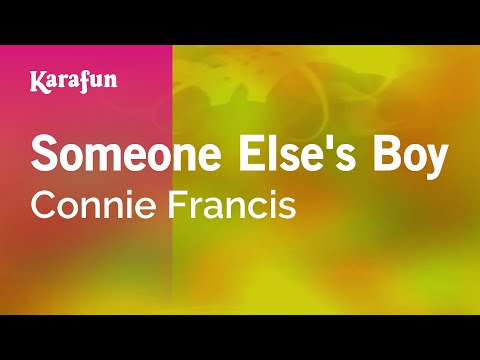 Connie Francis - Someone Else's Boy