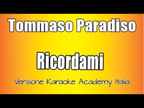 Tommaso Paradiso - Ricordami